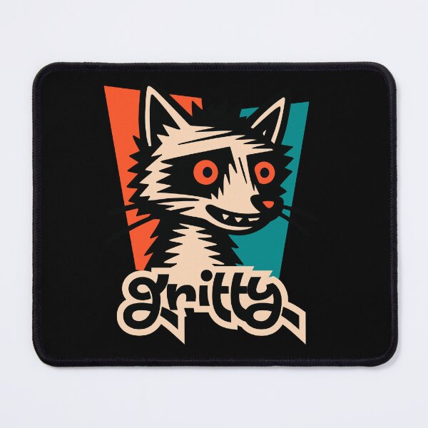 Item preview, Gritty Raccoon Retro Cartoon Mascot designed and sold by IAPICTURE.