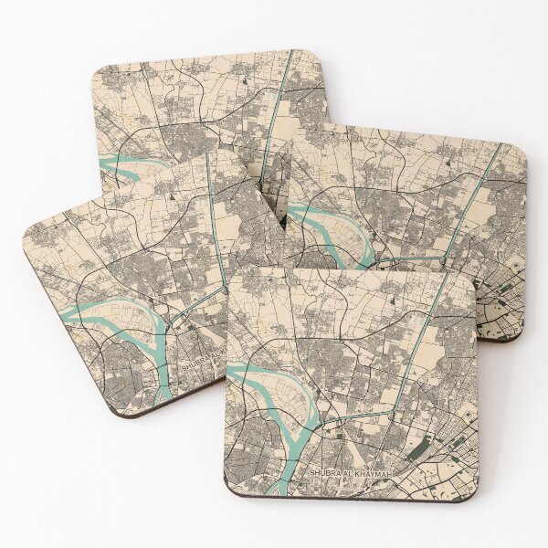 Item preview, Shubra El-Kheima City Map of Egypt - Vintage designed and sold by deMAP.