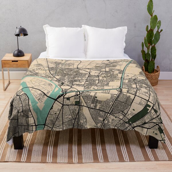 Item preview, Shubra El-Kheima City Map of Egypt - Vintage designed and sold by deMAP.