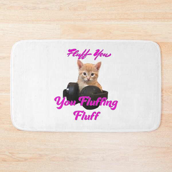 Item preview, Fluff You – Cute but Chaotic Cat designed and sold by aadventures.