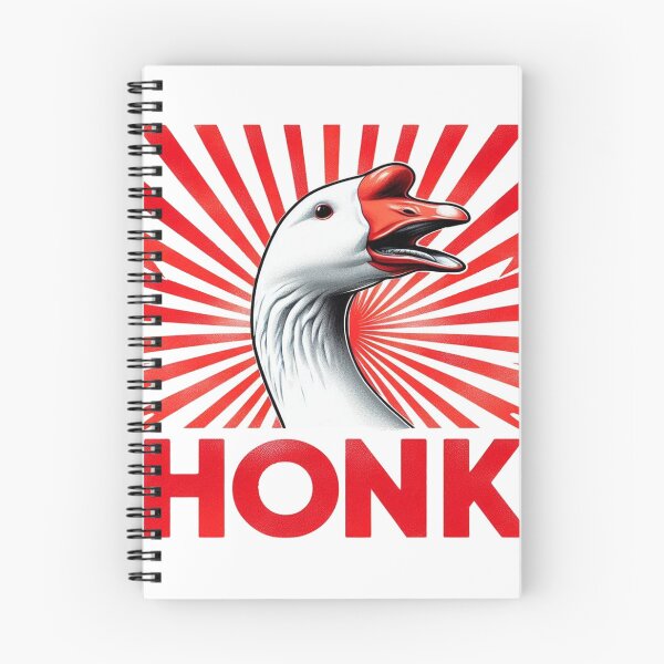 Item preview, Honk Funny Warning Meme Cute Goose designed and sold by ryanapples2.