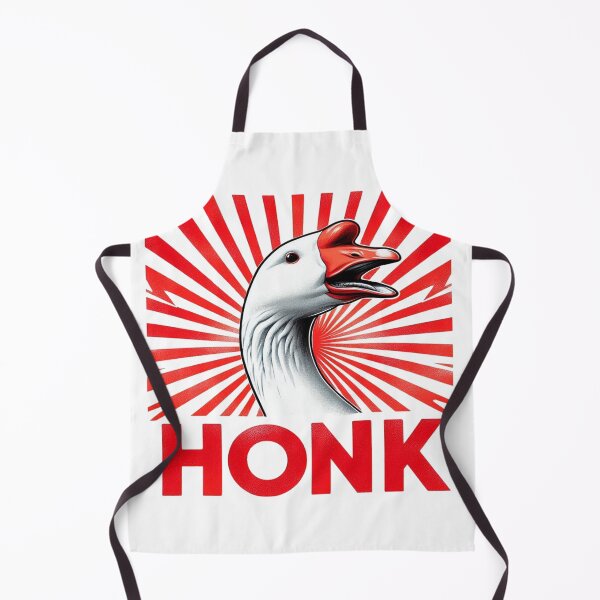 Item preview, Honk Funny Warning Meme Cute Goose designed and sold by ryanapples2.