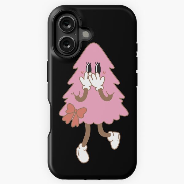 Item preview, Pink Cartoon Christmas Tree  designed and sold by TheFullFantasy.
