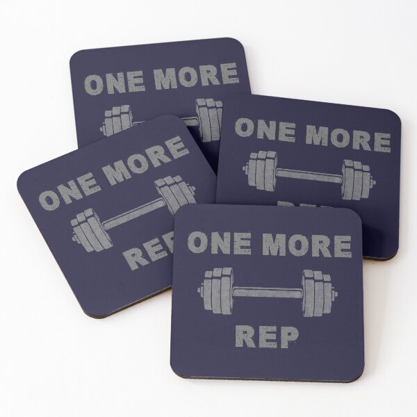 Item preview, One More Rep | Gym Motivation Barbell  designed and sold by Miner12055.