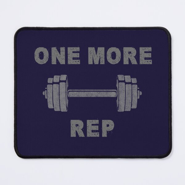Item preview, One More Rep | Gym Motivation Barbell designed and sold by Miner12055.