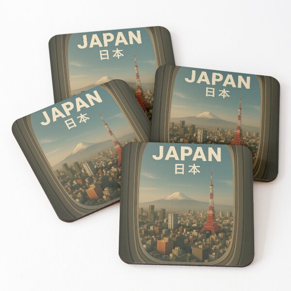Item preview, Destinations Collection: Japan from Above – Mt. Fuji & Tokyo Tower designed and sold by lapart.