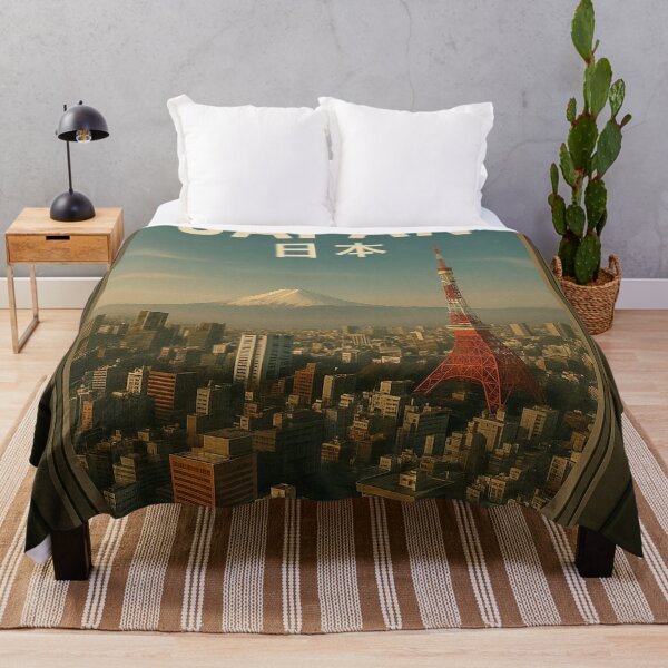 Item preview, Destinations Collection: Japan from Above – Mt. Fuji & Tokyo Tower designed and sold by lapart.