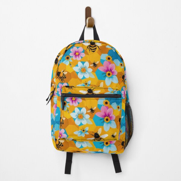 Item preview, Floral Beehive Seamless Pattern designed and sold by joeycastaneda.