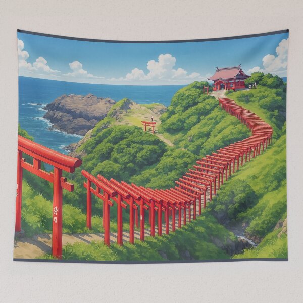 Item preview, Motonosumi Inari Shrine at Nagato designed and sold by Takeda-art.