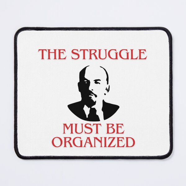 Item preview, La lucha debe ser organizada Lema de Lenin designed and sold by SocialistScrapbook.