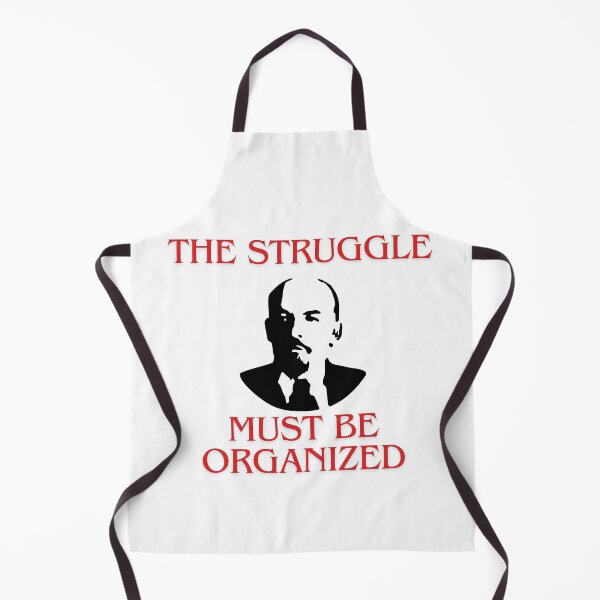 Item preview, The Struggle Must Be Organized Lenin Slogan designed and sold by SocialistScrapbook.