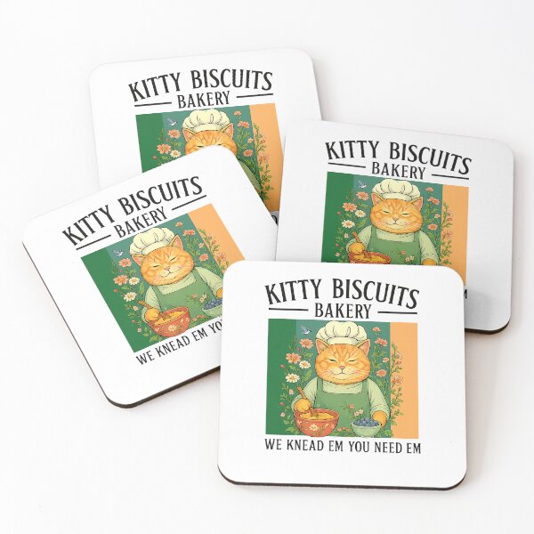 Item preview, Kitty Biscuits We Knead Em You Need Em Cat Lover Baking designed and sold by TalalosART.