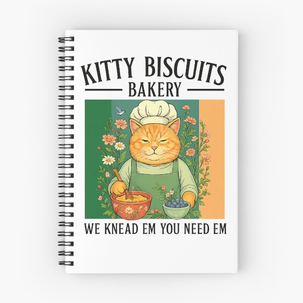 Item preview, Kitty Biscuits We Knead Em You Need Em Cat Lover Baking designed and sold by TalalosART.