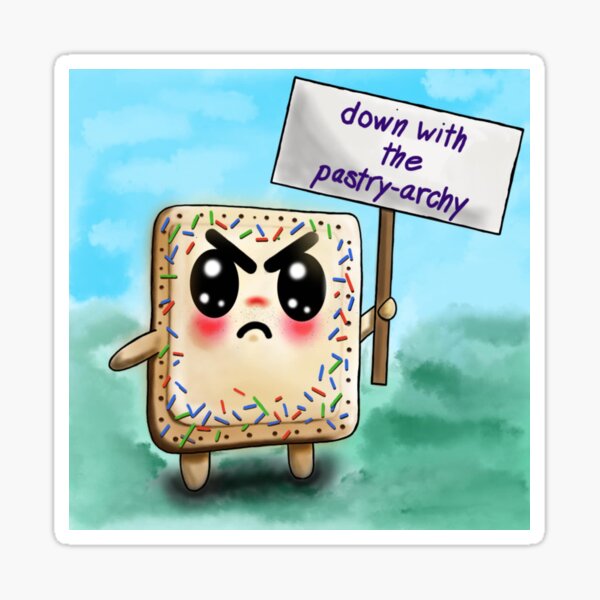 Item preview, Down with the Patriarchy Pastry designed and sold by JeathroTheHutt.