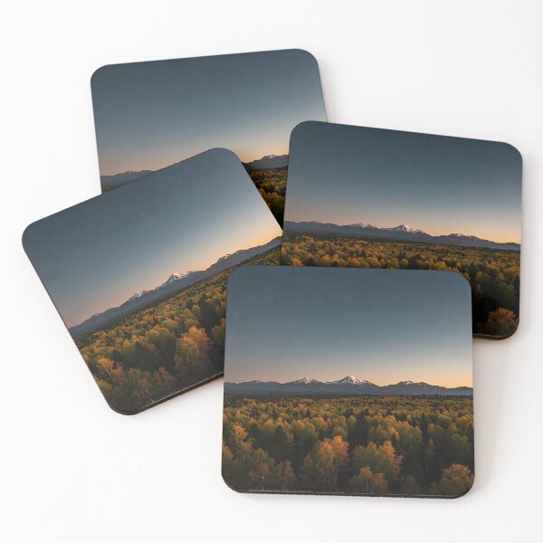 Item preview, Autumn Whisper: Snow-Capped Mountains at Dusk designed and sold by Best-Art-32.