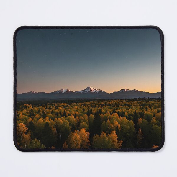 Item preview, Autumn Whisper: Snow-Capped Mountains at Dusk designed and sold by Best-Art-32.