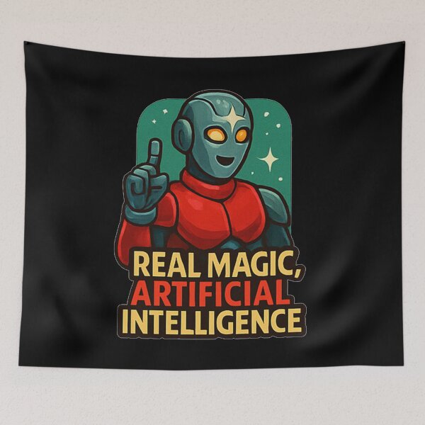 Item preview, Real Magic, Artificial Intelligence designed and sold by okiiskandarart.
