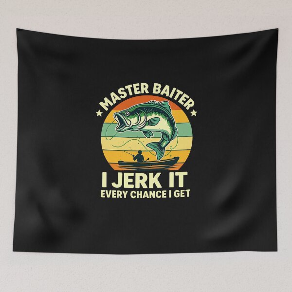 Item preview, Master Baiter Kayak Fishing  Dad Grandpa Bass Fish designed and sold by TalalosART.
