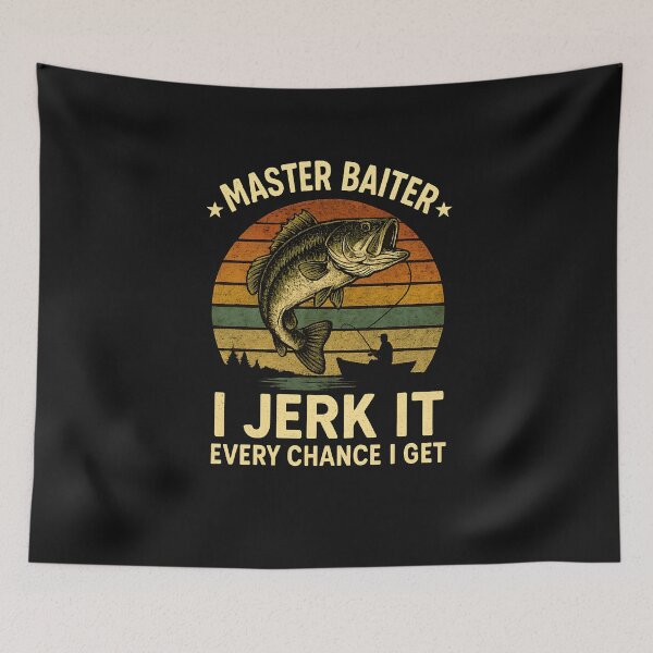 Item preview, Master-Baiter Kayak Fishing-Shirt Dad Grandpa Bass Fish designed and sold by TalalosART.