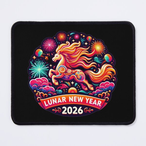 Item preview, Lunar New Year 2026. Year of the Fire Horse designed and sold by Myra365Art.