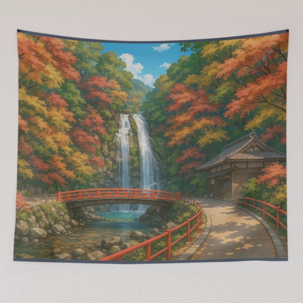 Item preview, Osaka Minoh Park in Autumn designed and sold by Takeda-art.