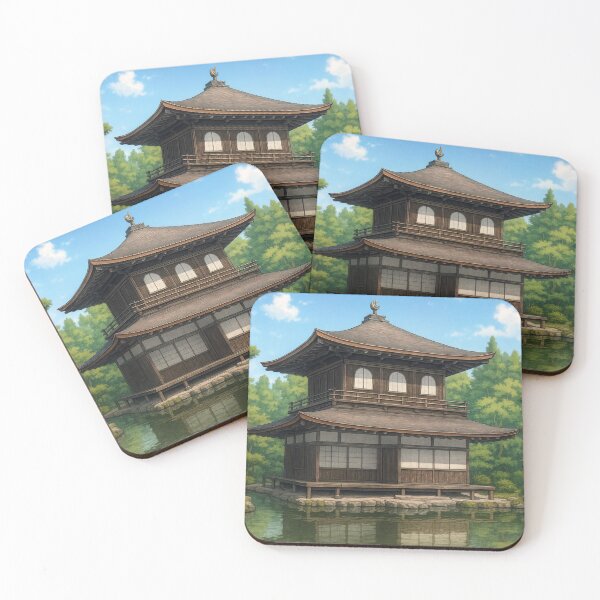 Item preview, The Ginkakuji Silver Pavilion at Kyoto designed and sold by Takeda-art.