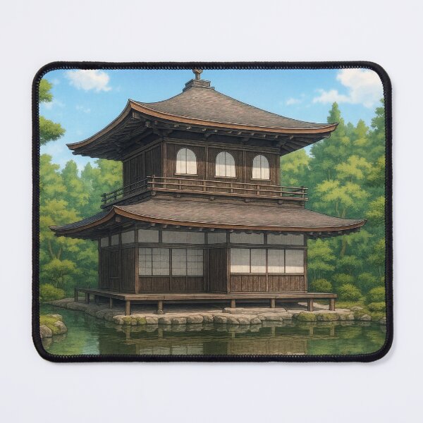Item preview, The Ginkakuji Silver Pavilion at Kyoto designed and sold by Takeda-art.
