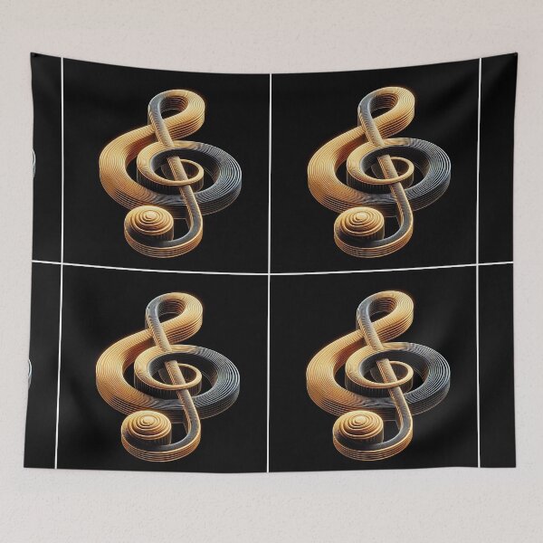 Item preview, Treble Clef  designed and sold by Intriguing Designs.