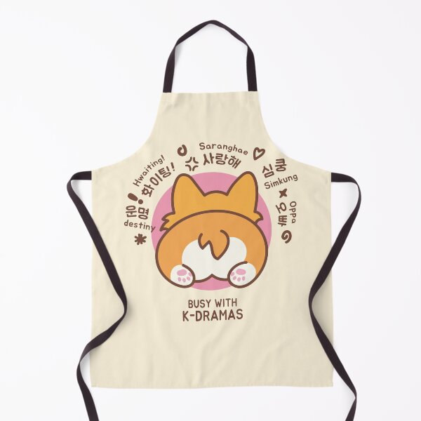 Item preview, Busy With Kdramas – Cute Korean Corgi Fan | K-drama Gift designed and sold by KGlam.
