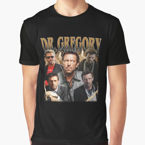 Item preview, Dr Gregory House Retro Fan Art Funny Vintage 90s designed and sold by AishaOneLove.