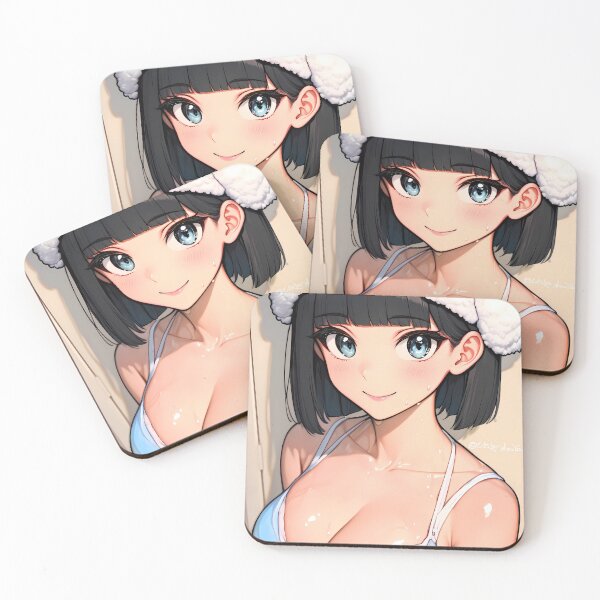 Item preview, Kirigaya Suguha Sword Art Online Blue Bikini Soft Smile Wet Look designed and sold by Cautenjari.