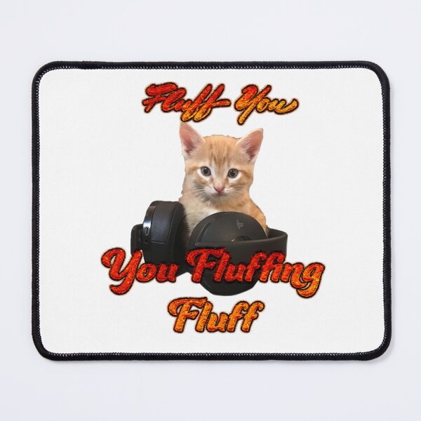 Item preview, Fluff You – Chaotic Cat in Full Flame designed and sold by aadventures.