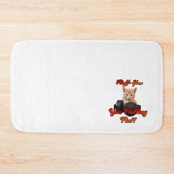 Item preview, Fluff You – Chaotic Cat in Full Flame designed and sold by aadventures.