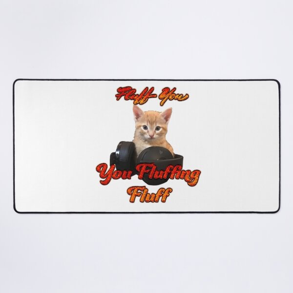 Item preview, Fluff You – Chaotic Cat in Full Flame designed and sold by aadventures.