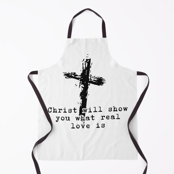 Item preview, Christ Shows Real Love - Christian Quotes designed and sold by MoriaStore.
