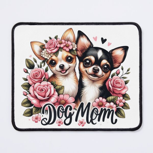 Item preview, Dog Mom Cute Chihuahuas designed and sold by Wags & Tails.