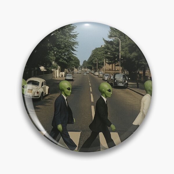 Item preview, Alien Abby Road designed and sold by Abducted Treasures.