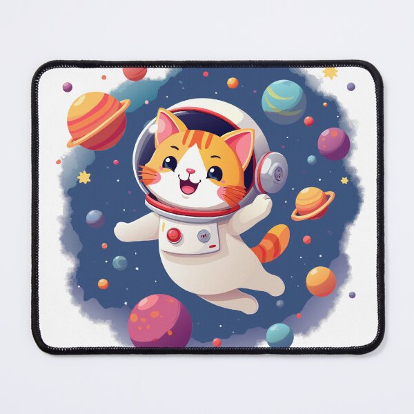 Item preview, Cosmic Astronaut Kitten | Space Cat Explorer designed and sold by NovaProArt.