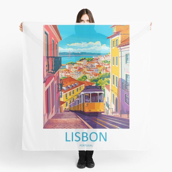 Item preview, Lisbon Travel Print Wall Art Lisbon Wall Hanging Home Décor Lisbon Gift Art Lovers Portugal Art Lover Gift Lisbon Poster designed and sold by Petta Hinemy.