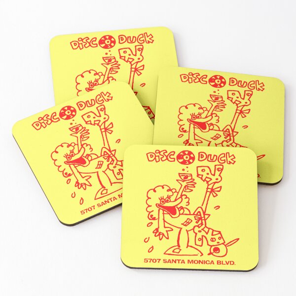 Item preview, Disco Duck! Boogie 'n' Cocktails, West Hollywood designed and sold by TheBerryFarmer.