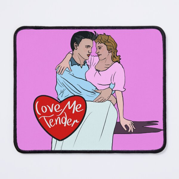 Item preview, Love Me Tender ELVIS Music PINK Background designed and sold by MonicaArtist.