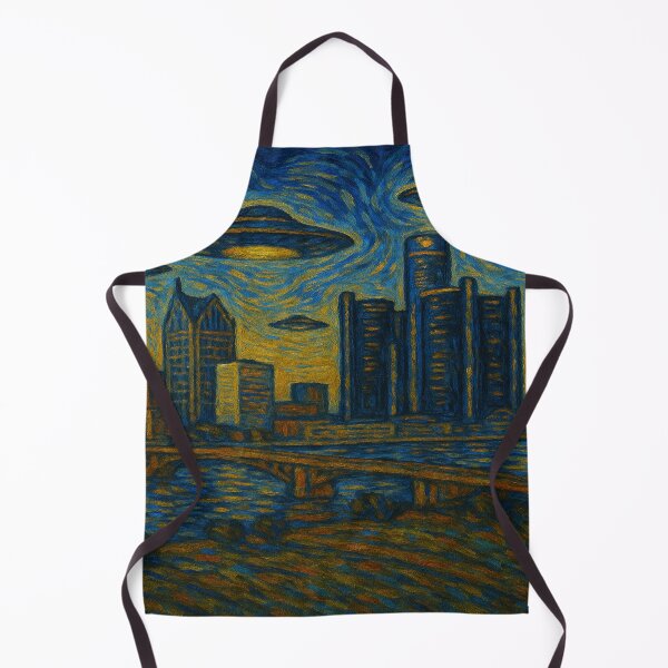 Item preview, Motor City Starry Night designed and sold by Abducted Treasures.