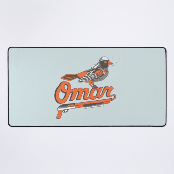 Item preview, Omar The Wire Baltimore Oriole designed and sold by Dario Andres Pedrozo.