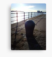 dock side view Canvas Print