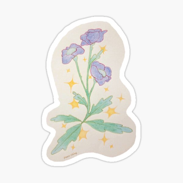 Artikel-Vorschau von Blumen und Sterne - blau, designt und verkauft von Moon-shiny.