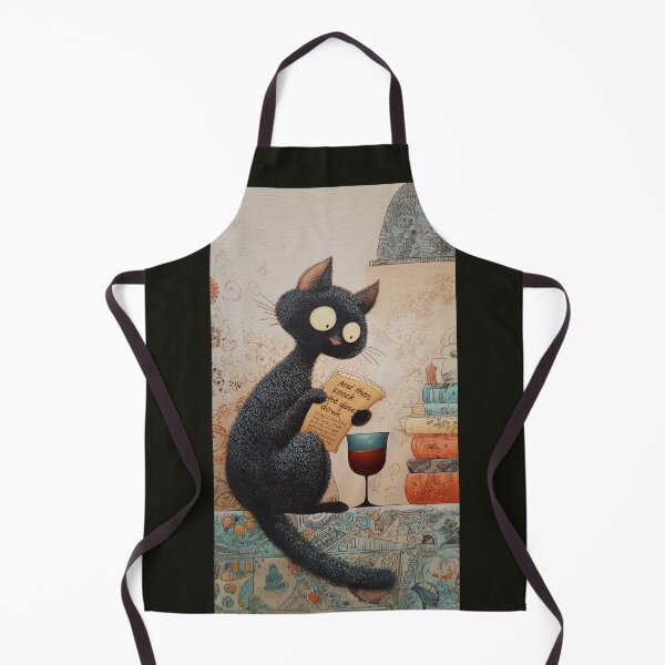 Item preview, "And then, knock the glass down" cat instructions designed and sold by IraPanyukova.