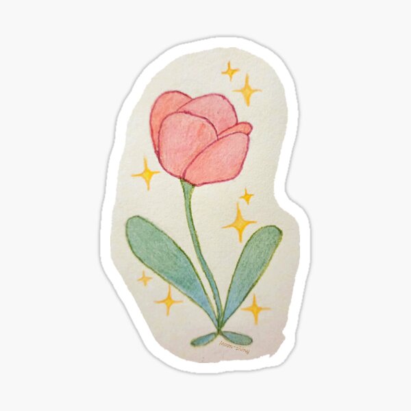 Artikel-Vorschau von Blumen und Sterne - Rose, designt und verkauft von Moon-shiny.