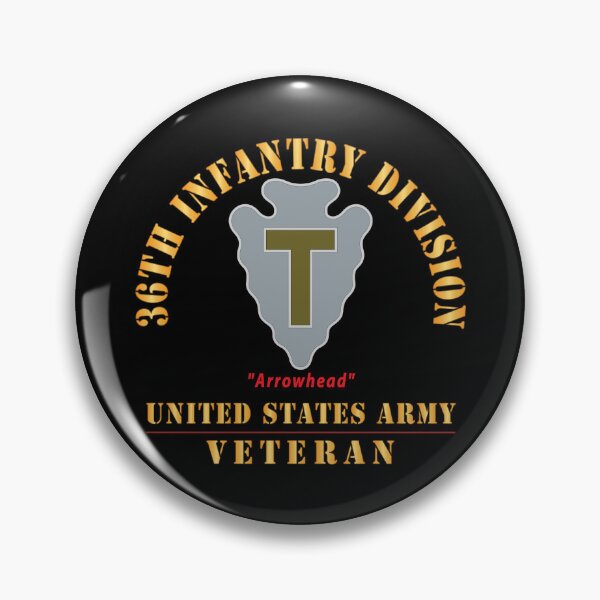 Artikelvorschau, Armee - DUI - 36. Infanteriedivision - Pfeilspitze - US Army Veteran X 300 entworfen und verkauft von Military Insignia Products.