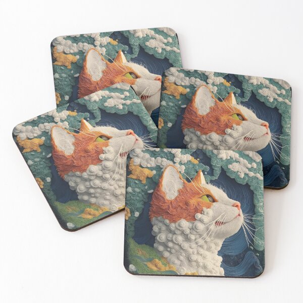 Item preview, Artistic Cat looking at the sky designed and sold by Pritam chamiyal.