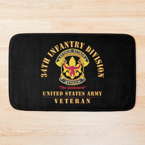 Item preview, Army - DUI - 34th Infantry Division - The Sandstorm - US Army Veteran X 300 designed and sold by Military Insignia Products.